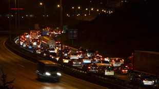 TEM otoyolunda bayram trafiği