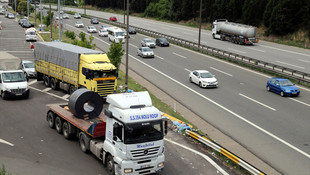 TEM Otoyolu'nda bayram yoğunluğu