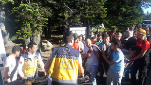 Uludağ'da kaybolan yaşlı adama 10 saat sonra ulaşıldı