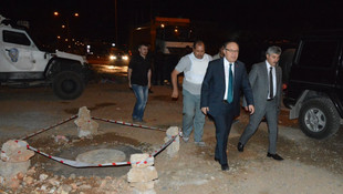 Vali Tutulmaz, güvenlik noktasındaki polislere moral verdi