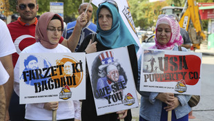 15 Temmuz Hareketi'nden Gülen protestosu