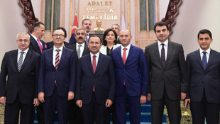 Adalet Bakanı Bozdağ'ın kabulü