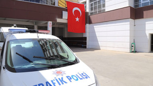 Adıyaman'da zırhlı aracın devrilmesi