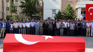 Adıyaman'da zırhlı aracın devrilmesi
