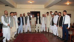 Afganistan'da demokrasi şehitleri için dua edildi