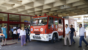 Akdeniz Üniversitesi Hastanesi'nde yangın