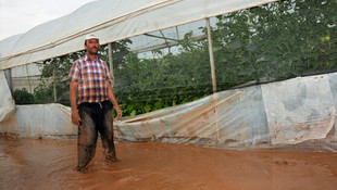 Antalya'daki şiddetli yağış
