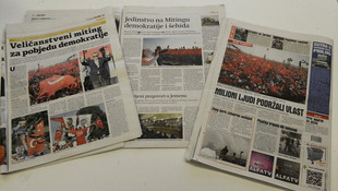 Avrupa basınında Demokrasi ve Şehitler Mitingi