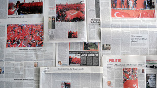 Avrupa medyasında Demokrasi ve Şehitler Mitingi”