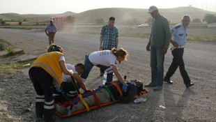Beypazarı'nda trafik kazaları: 5 yaralı