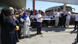 Bursa'dan ilk hac kafilesi yola çıktı