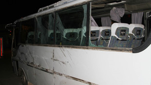 Çankırı'da midibüs devrildi: 14 yaralı