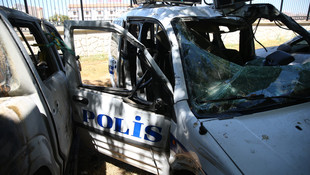 Darbe girişiminde hasar gören araçlar