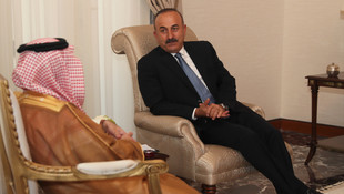 Çavuşoğlu, ATÖ Başkanı Al-Fuhaid'i kabul etti