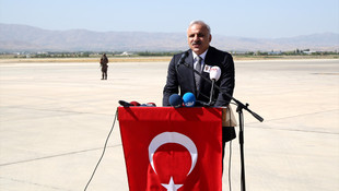 Elazığ'da şehitler için tören