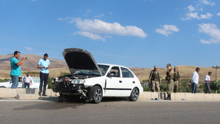 Elazığ'da trafik kazası: 1 ölü, 1 yaralı