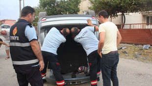 Emniyet kemeri hayat kurtardı