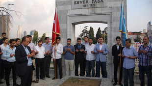 Enver Paşa, kabri başında anıldı