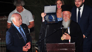 Fener Rum Patriği Bartholomeos, Gökçeada'da