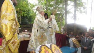 Fener Rum Patriği Bartholomeos Kirazlı Manastırı'nda dua etti