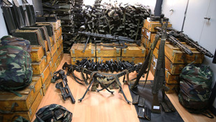 FETÖ'nün darbe girişimi sırasında kullanılan silah ve mühimmatlar