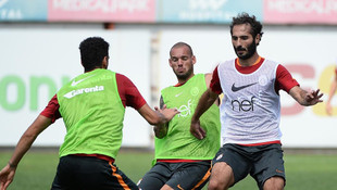 Galatasarayda Kardemir Karabükspor maçı hazırlıkları