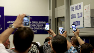 Gaziantep'te ilk hac kafilesine uğurlama