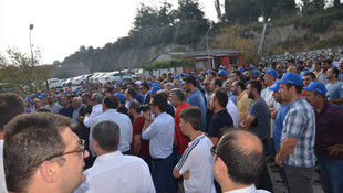 Gemlik Gübre Fabrikası'nda işçiler greve çıktı