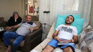 Gerçek mermiyle vurulduğuma inanmadım