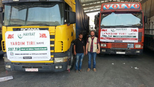 Halep'e insani yardım