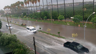 Hatay'da şiddetli yağış