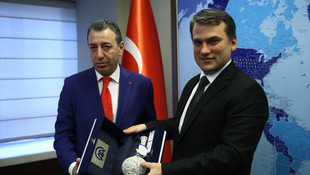 Irak Türkmen Heyeti'nden AA’ya ziyaret