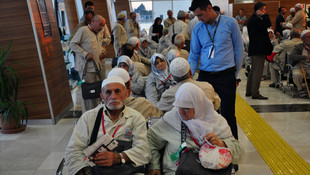 Kastamonu'da 187 hacı adayı uğurlandı