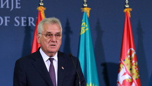 Kazakistan Cumhurbaşkanı Nazarbayev Sırbistan'da