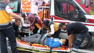 Kocaeli'de trafik kazası: 8 yaralı