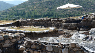 Komana Antik Kenti'ndeki kazı çalışmaları