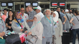 Kudüs bağlantılı hacca gidecek kafile yola çıktı