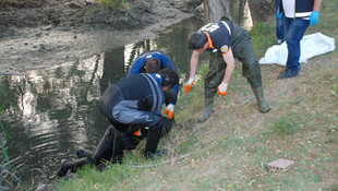 Kütahya'da derede ceset bulundu
