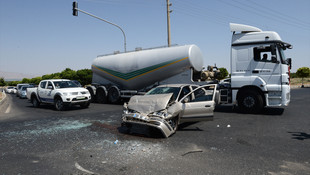 Malatya'da otomobille yolcu minibüsü çarpıştı: 7 yaralı