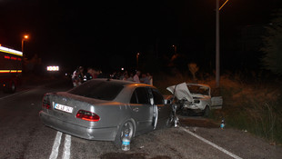 Manisa'da trafik kazası: 8 yaralı