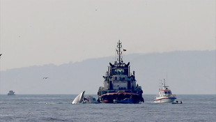 Sahil güvenlik teknesi alabora oldu