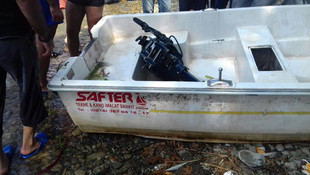 Sakarya'da alabora olan sandaldaki kişinin kaybolması