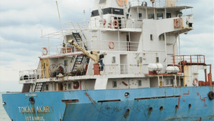 Samsun'da kuru yük gemisi karaya oturdu