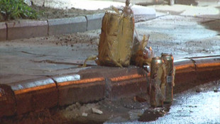 Şüpheli poşetten el yapımı patlayıcı çıktı