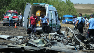 Tekirdağ’da eğitim uçağının düşmesi