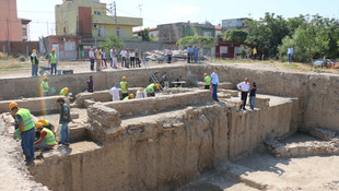 Tepebağ Höyüğü'ndeki kazı çalışmaları
