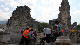 Tlos Antik Kenti'nde kazı çalışmaları başladı