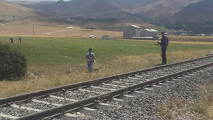 Tren yoluna tuzaklanan patlayıcı imha edildi