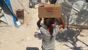 Türkiye'den Halep'e un yardımı