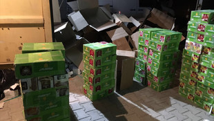 Van'da kaçak sigara operasyonu